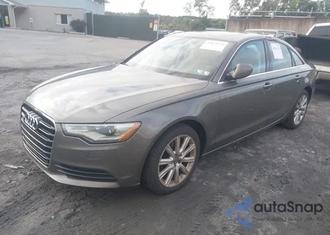 2013 Audi A6 2.0T Premium из США, поврежденный, VIN WAUGFAFC1DN107083